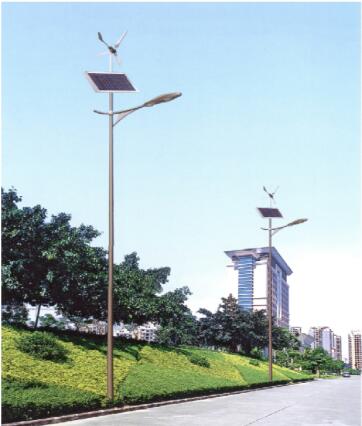 風(fēng)光互補路燈系統(tǒng)設(shè)計方案（一套電源一個燈）